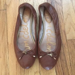 Sam Edelman Felicia flats brown